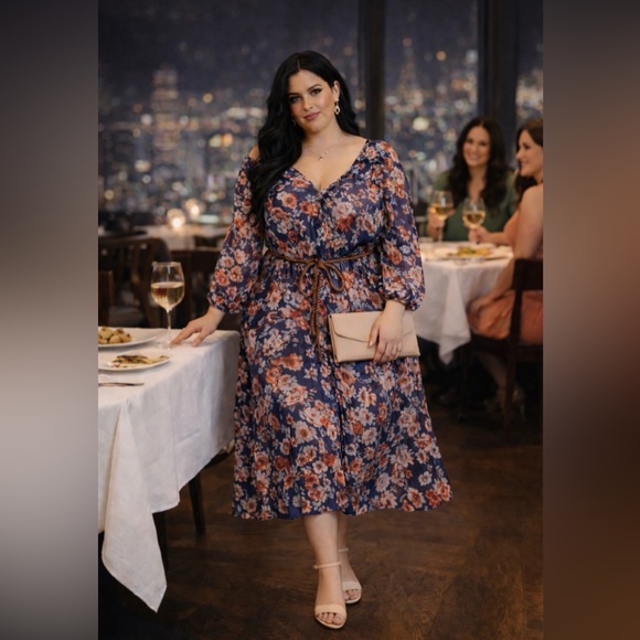 New Look Dresses & Skirts - NWT  New Look floral print bohemian maxi s plus size 1X &  2X  🌺BN 37